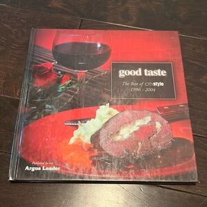 Good Taste Cookbook Argus Leader RARE